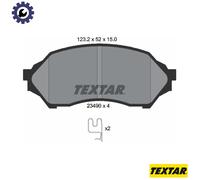 Textar Disc Brake Pad Set 2349002 for Ford Australia/Asia & Oceania 1.6L