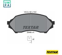 Textar Disc Brake Pad Set 2349002 for Ford Australia/Asia & Oceania 1.6L
