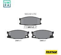 TEXTAR 2350101 Brake pad set