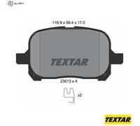 BRAKE PAD SET DISC BRAKE 2351302 FOR LEXUS TOYOTA ESTIMA/PREVIA NADIA TARAGO ES