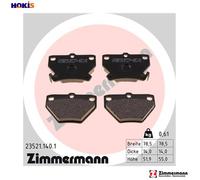 ZIMMERMANN 23521.140.1 Brake pad set