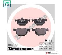 ZIMMERMANN 23550.170.1 Brake pad set