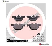 ZIMMERMANN 23550.170.1 Brake pad set