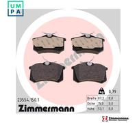 ZIMMERMANN 23554.150.1 Brake pad set