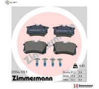 ZIMMERMANN 23554.170.1 Brake pad set