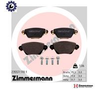 ZIMMERMANN 23557.170.1 Brake pad set