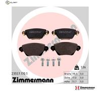 ZIMMERMANN 23557.170.1 Brake pad set