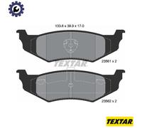 BRAKE PAD SET DISC BRAKE 2356102 FOR DODGE CHRYSLER NEON/II PT/CRUISER/Combi
