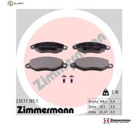 ZIMMERMANN 23577.185.1 Brake pad set
