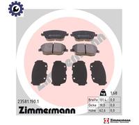 ZIMMERMANN 23581.190.1 Brake pad set