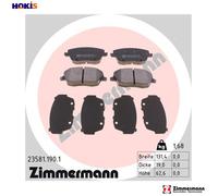 ZIMMERMANN 23581.190.1 Brake pad set