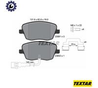 Textar 2358102 Brake Pad Set
