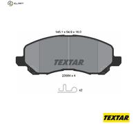 Brake pads 2358403 TEXTAR for DODGE CHRYSLER JEEP LANCIA