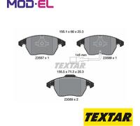 BRAKE PAD SET DISC BRAKE 2358701 FOR VW JETTA/VII/IV/III GOLF/VAN/Convertible