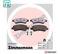 ZIMMERMANN 23599.990.1 Brake pad set