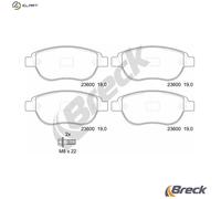 BRAKE PAD SET DISC BRAKE 23600 00 701 00 FOR PEUGEOT 207/207+ 307/Break 1.6L