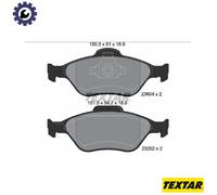 Front Brake Pads For Disc For Ford Courier Fiesta Fusion Ka Mazda TEXTAR 2360406