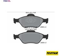 Front Brake Pads For Disc For Ford Courier Fiesta Fusion Ka Mazda TEXTAR 2360406