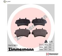 BRAKE PAD SET DISC BRAKE 23613.180.1 FOR RENAULT MASTER/II/Platform/Chassis 3.0L