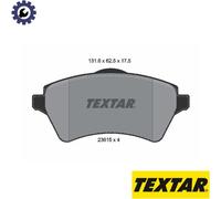 BRAKE PAD SET DISC BRAKE 2361501 FOR LAND ROVER FREELANDER/Soft/Top 2.5L 6cyl