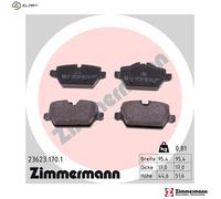 ZIMMERMANN 23623.170.1 Brake pad set