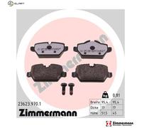 ZIMMERMANN 23623.970.1 Brake pad set