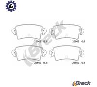 BRAKE PAD SET DISC BRAKE 23669 00 703 10 FOR RENAULT MASTER/II/Van/Bus NISSAN
