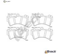Brake pads 23693 00 553 00 BRECK for AUDI PORSCHE VW