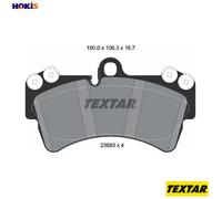 BRAKE PAD SET DISC BRAKE 2369302 FOR VW BMV/BMX/BKJ 3.2L 6cyl TOUAREG