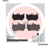 ZIMMERMANN 23694.165.9 Brake pad set