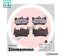 BRAKE PAD SET DISC BRAKE 23694.965.1 FOR VW BMX/BKJ/AZZ/BRJ 3.2L 6cyl TOUAREG