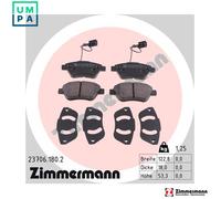 ZIMMERMANN 23706.180.2 Brake pad set