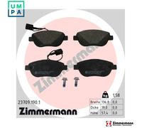ZIMMERMANN 23709.190.1 Brake pad set