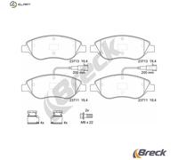 BRAKE PAD SET DISC BRAKE 23711 00 701 00 FOR ALFA ROMEO FIAT BRAVO/II STILO 1.2L