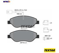 BRAKE PAD SET DISC BRAKE 2371104 FOR ALFA ROMEO FIAT BRAVO/II STILO/VAN/Multi
