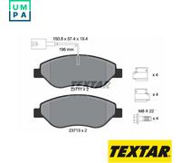 BRAKE PAD SET DISC BRAKE 2371104 FOR ALFA ROMEO MITO FIAT STILO/VAN/Multi 1.4L