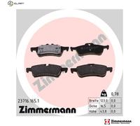 ZIMMERMANN 23716.165.1 Brake pad set
