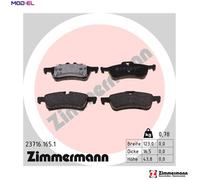 ZIMMERMANN 23716.165.1 Brake pad set