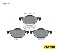 BRAKE PAD SET DISC BRAKE 2372001 FOR HONDA ACCORD/VII/EURO/Tourer/VIII 2.4L 4cyl