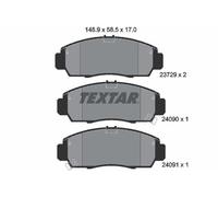 BRAKE PAD SET, DISC BRAKE 2372901