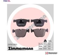 ZIMMERMANN 23731.170.1 Brake pad set