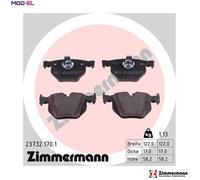 ZIMMERMANN 23732.170.1 Brake pad set