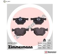 ZIMMERMANN 23732.170.1 Brake pad set