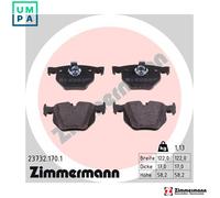 ZIMMERMANN 23732.170.1 Brake pad set