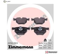 ZIMMERMANN 23732.170.9 Brake pad set
