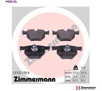 ZIMMERMANN 23732.170.9 Brake pad set