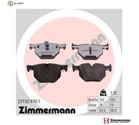 New Brake Pad Set, disc brake for BMW BMW (BRILLIANCE):5,6,E60,E61,E63