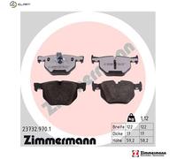 New Brake Pad Set, disc brake for BMW BMW (BRILLIANCE):5,6,E60,E61,E63