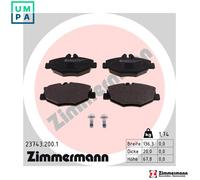 ZIMMERMANN 23743.200.1 Brake pad set