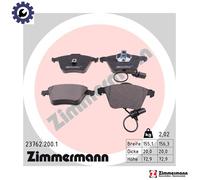 ZIMMERMANN 23762.200.1 Brake pad set
